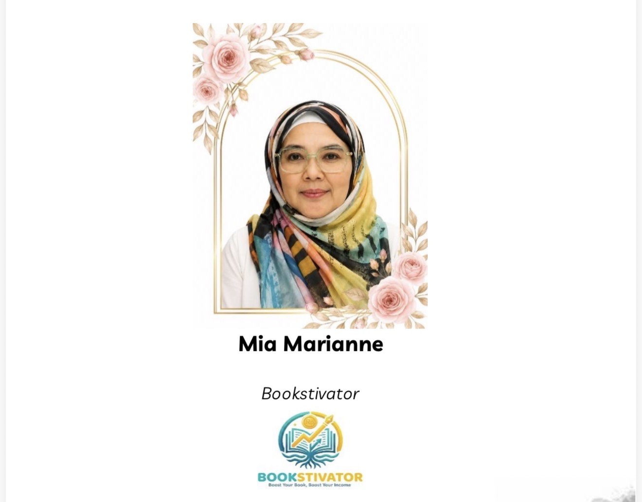 Mia Marianne / Bookstivator